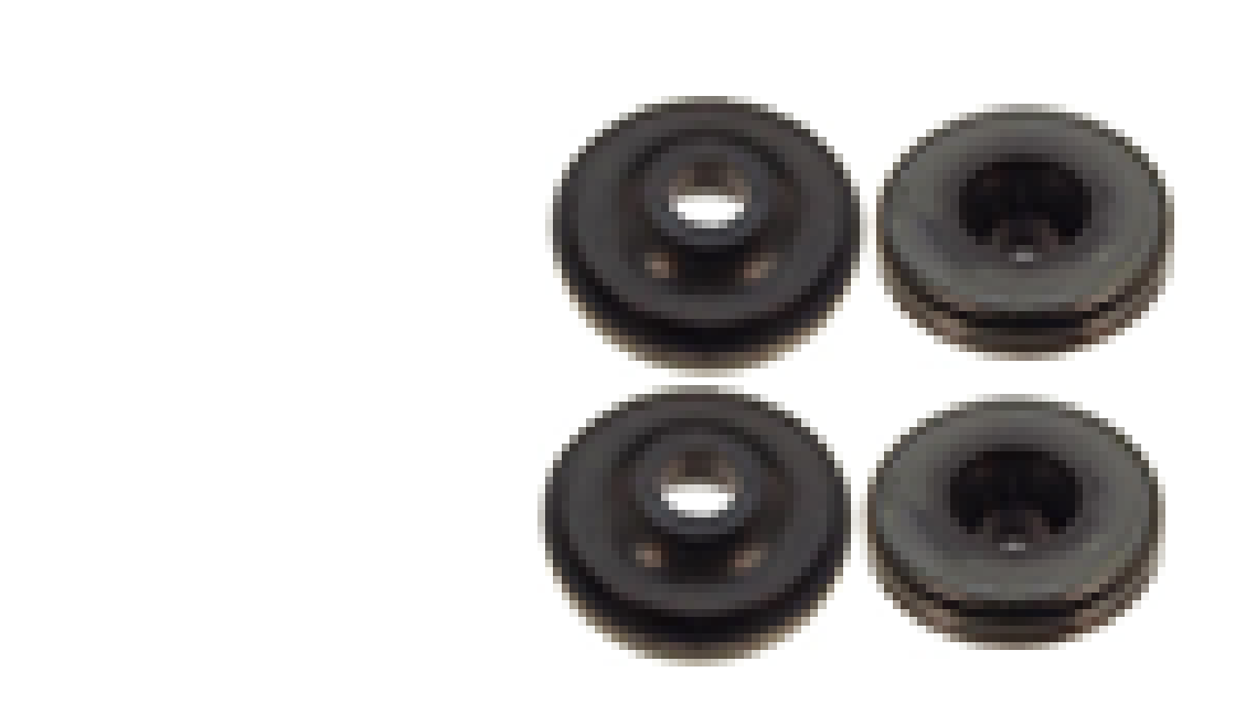 JUNTA DE CASQUILLO TAPA DE VALVULA HONDA F22B1 (set 4 pcs)