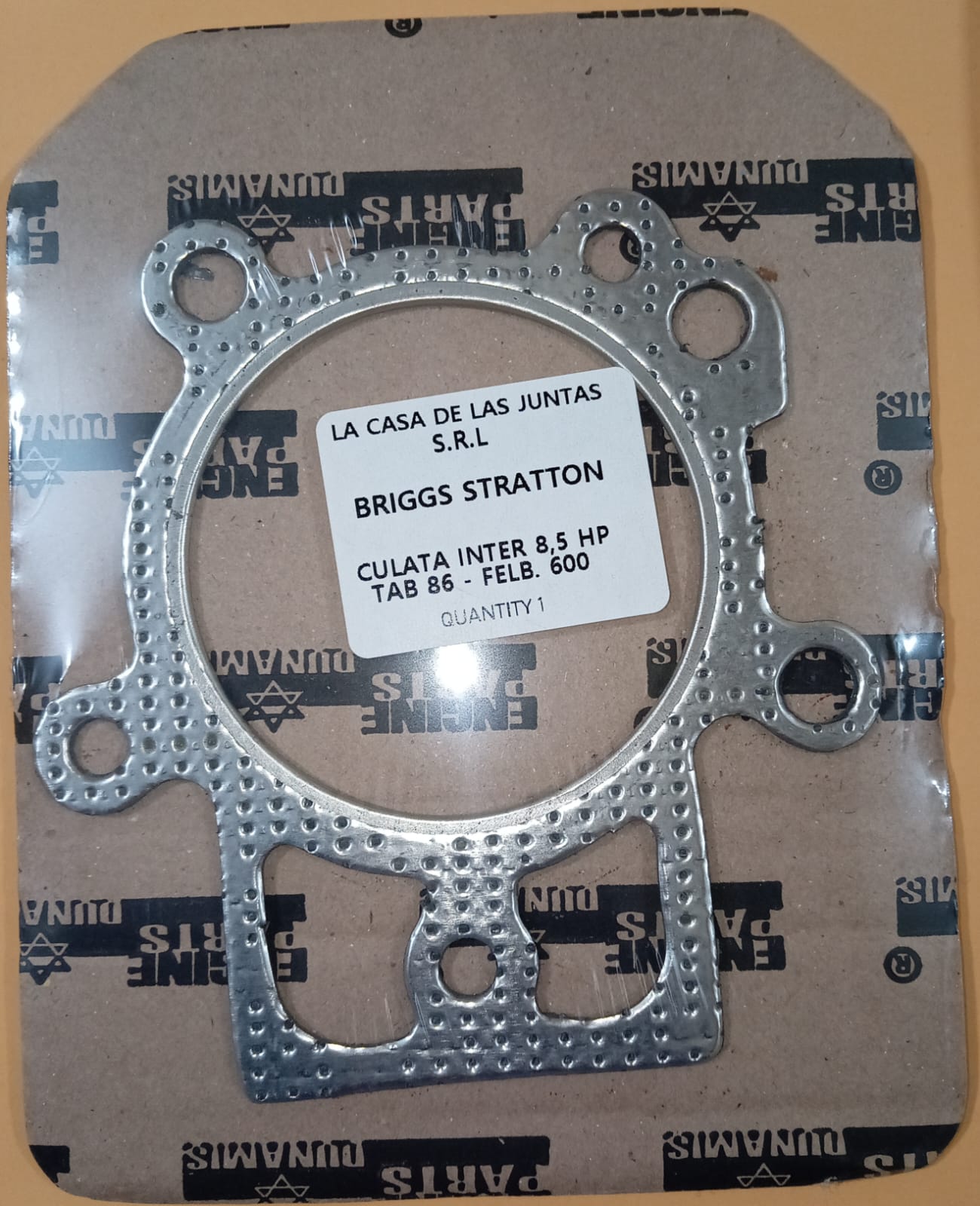 JUNTA DE CULATA BRIGGS STRATTON INTER 8.5 HP INTER