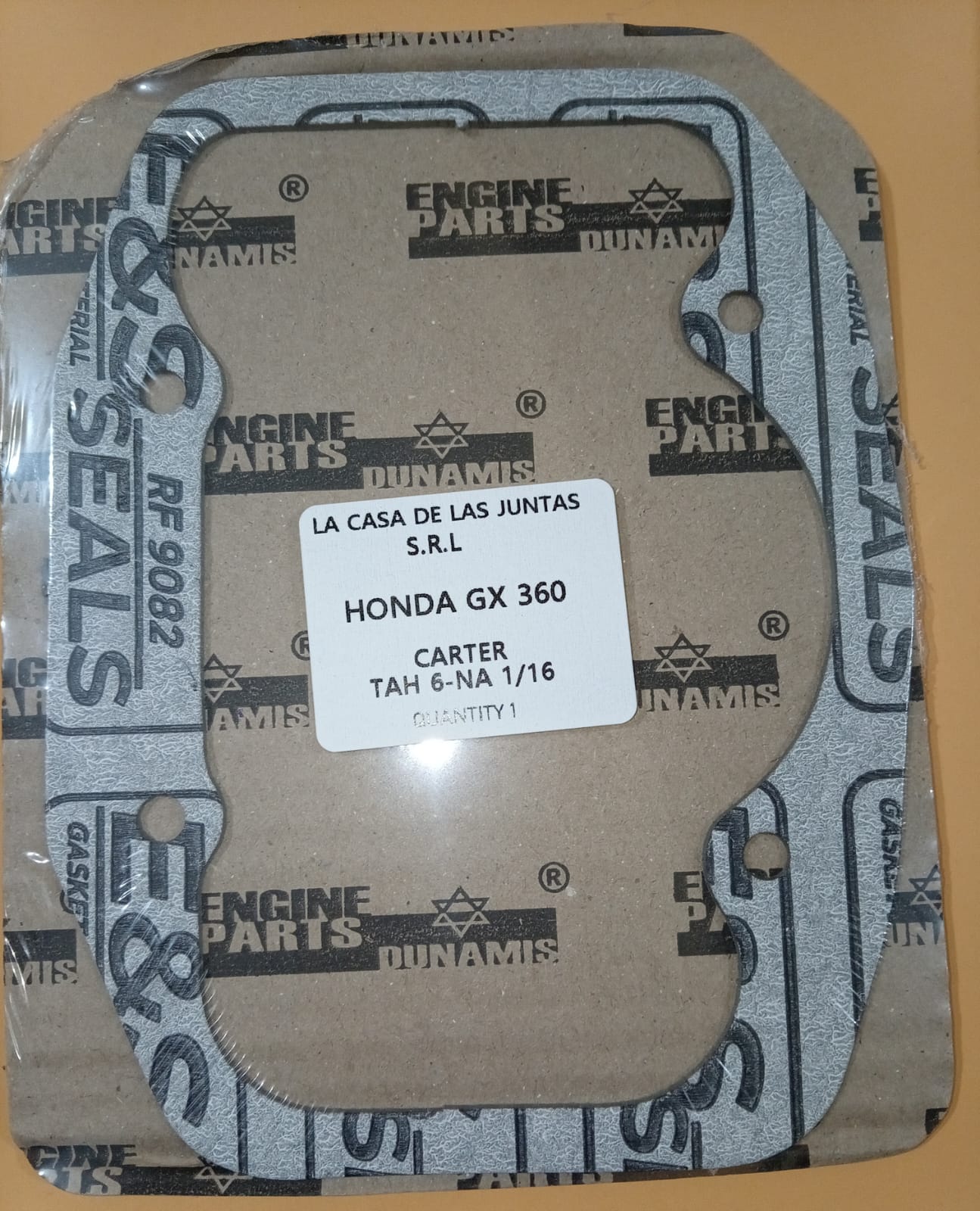 JUNTA DE CRANK HONDA TAPA CULATA GX 360
