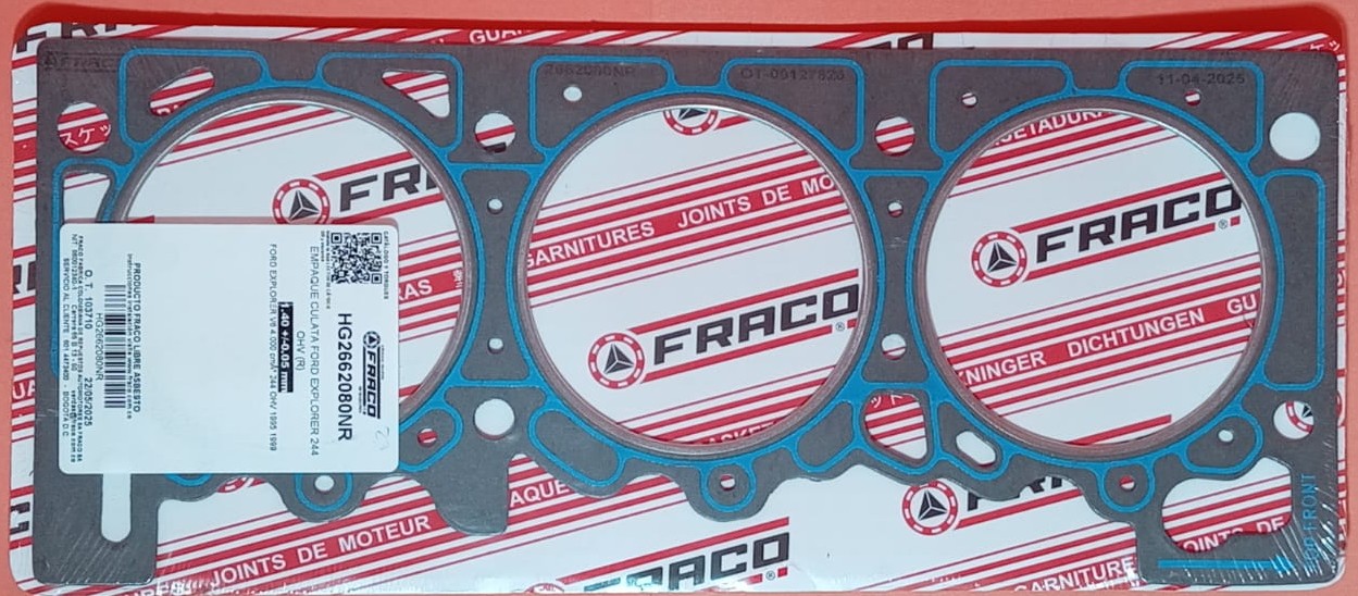 JUNTA DE CULATA FORD 244 OVH/OHV 4000CC EXPLORER 90/99 IZQ.