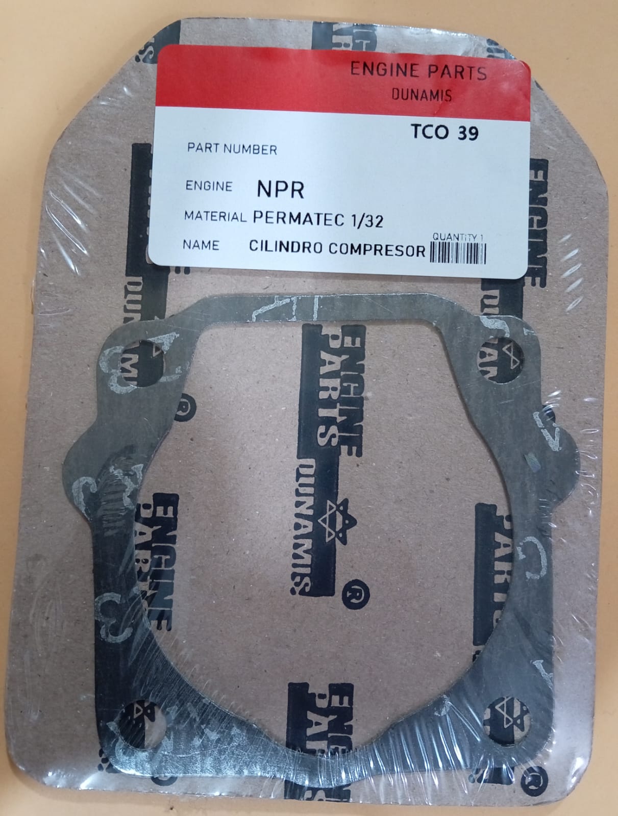 JUNTA DE CULATA CILINDRO COMPRESOR NPR