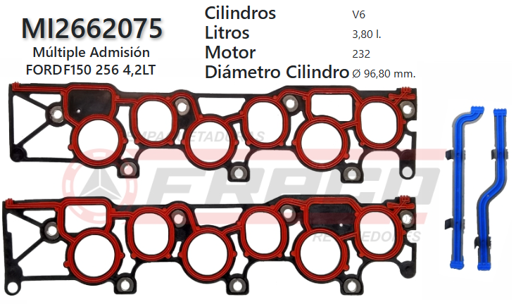 JUNTA DE ADMISION FORD WINDSTAR 256 4.2 (PAR)