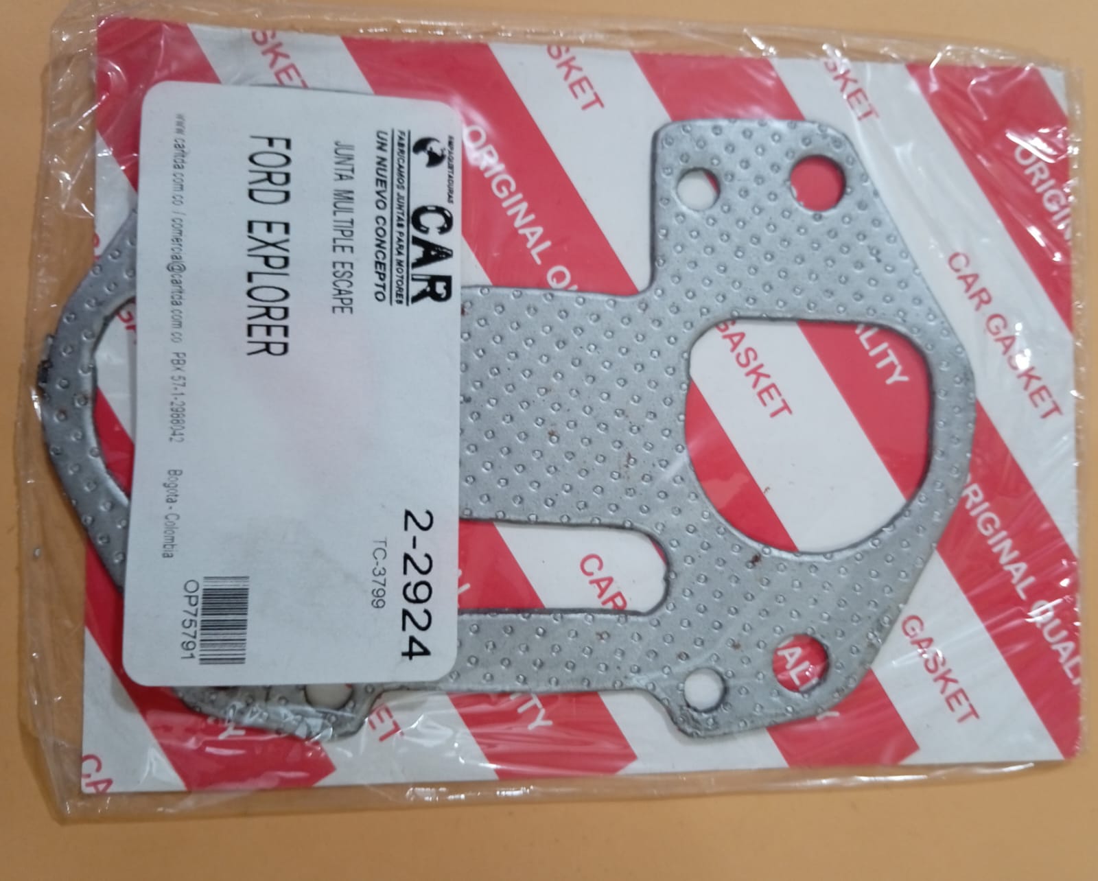 Junta de ESCAPE. FORD EXPLORER 4.6L/5.4L 2008