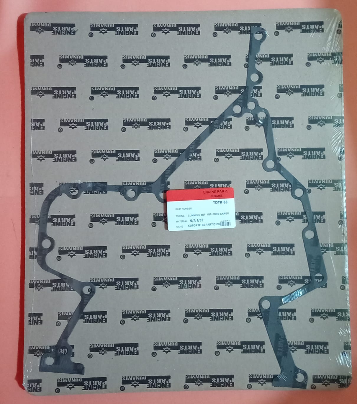 JUNTA DE TAPA DE REPARTICION CUMMINS 6 BT - 4 BT - FORD CARGO