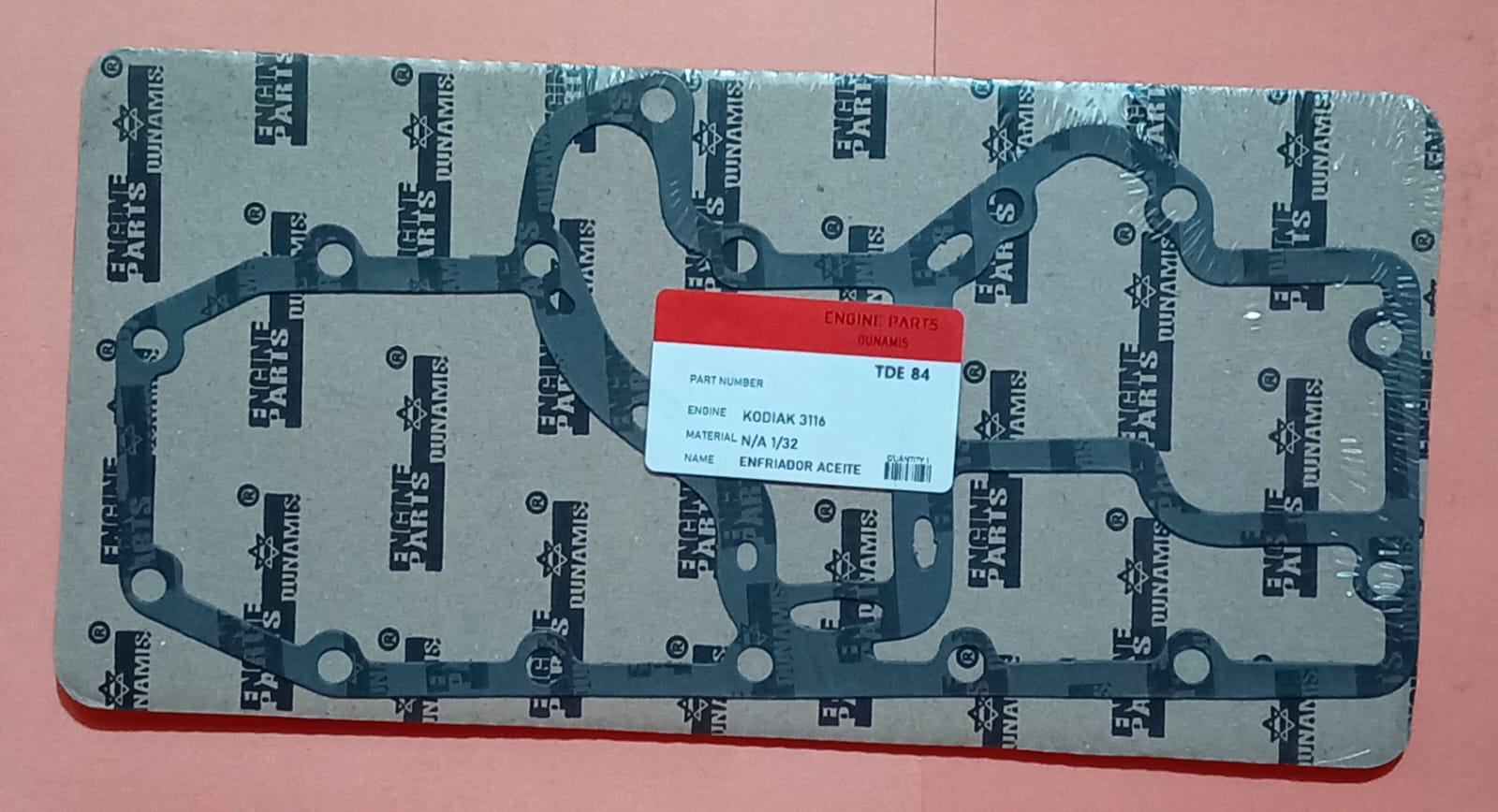 JUNTA DE BOMBA DE ACEITE ENFRIADOR DE ACEITE KODIAK - CATERPILLAR 3116