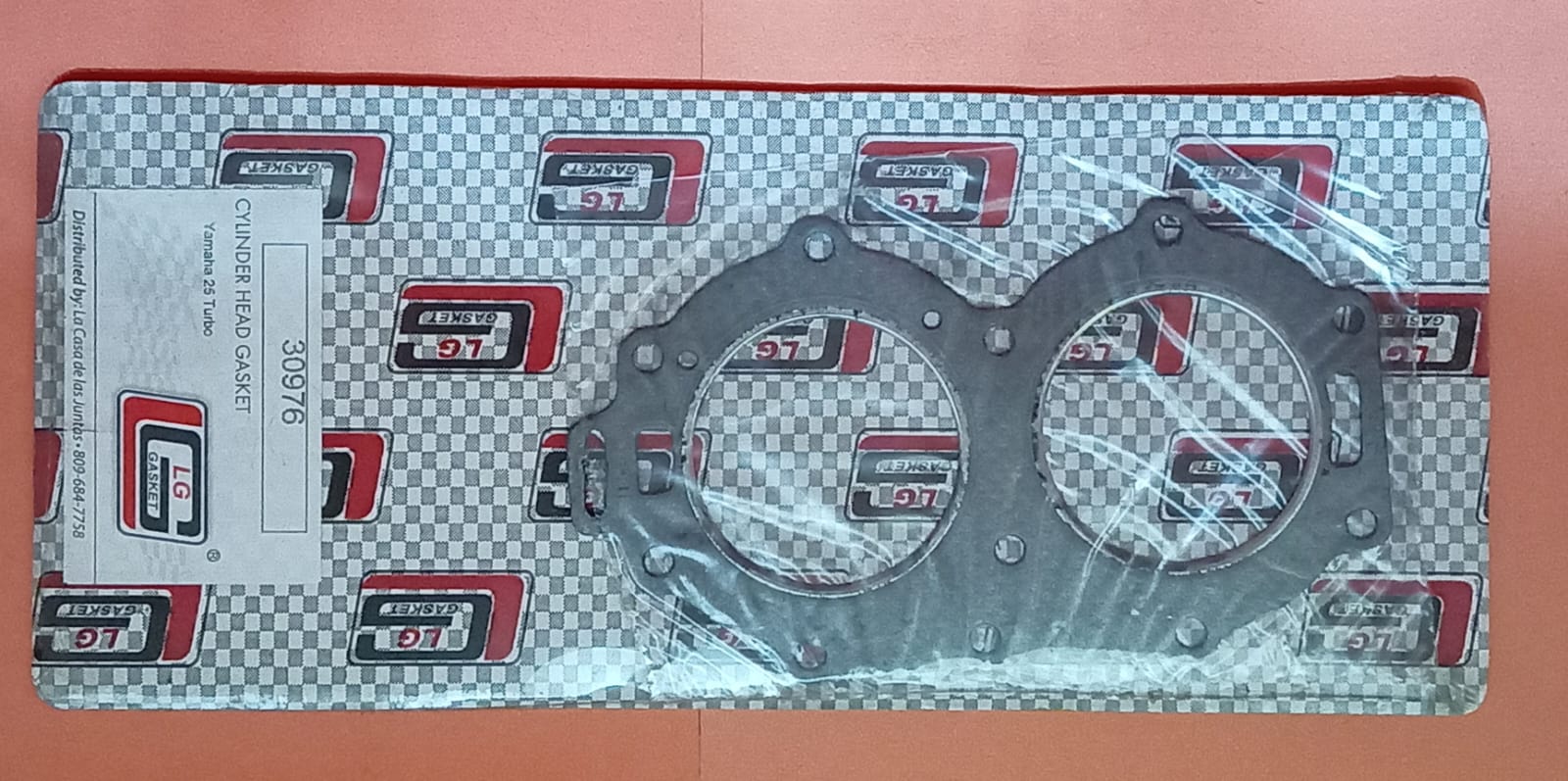 Junta de CULATA YAMAHA E25A, 25V, 30G. FUERA DE BORDA