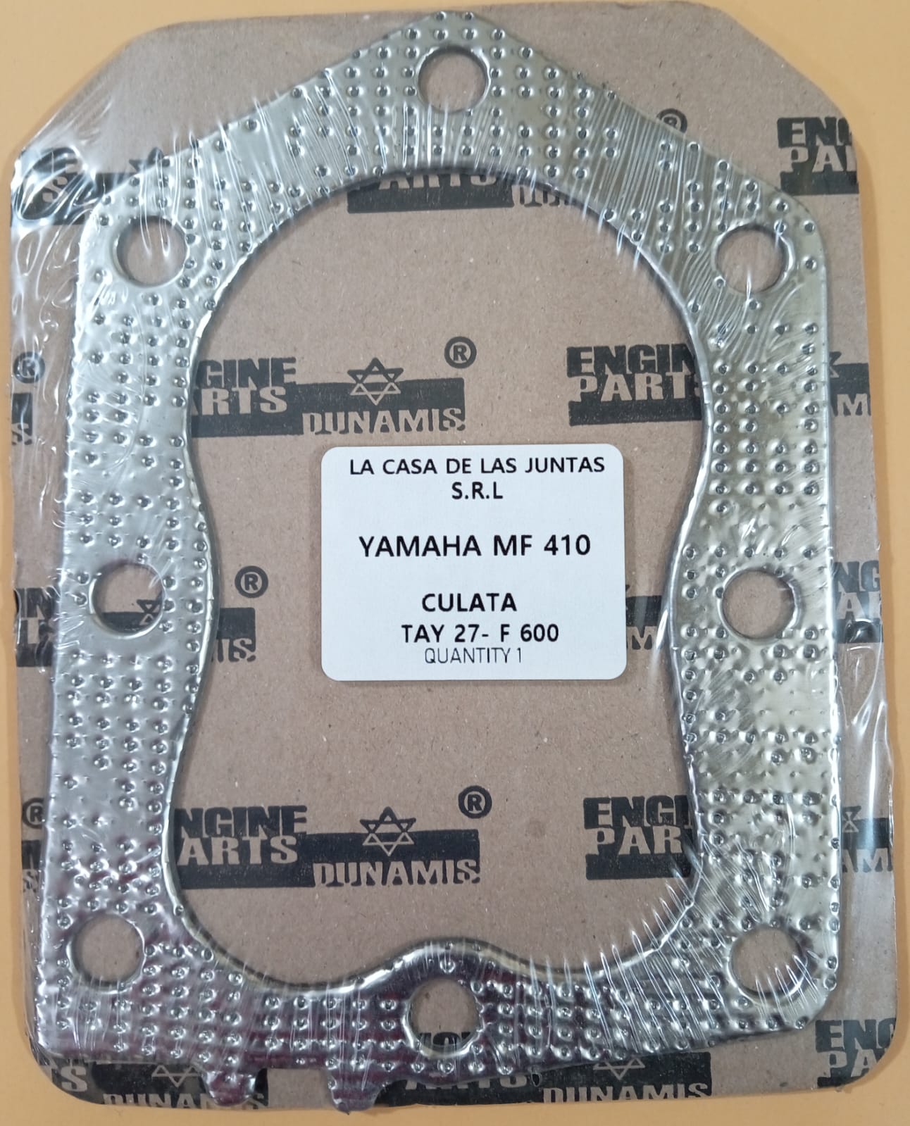 JUNTA DE CULATA Emp. Culata YAMAHA MF 410