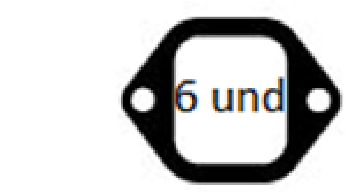 JUNTA DE ESCAPE. MULTIPLE ESCAPE LV150 6 Piezas