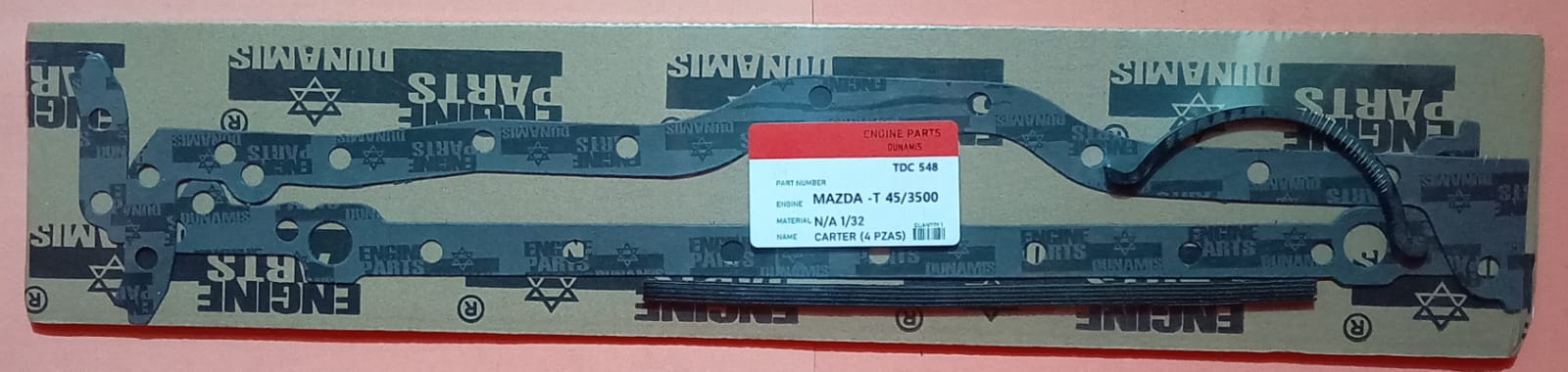 JUNTA DE CRANK MAZDA T 45/3500 (4 pzas)