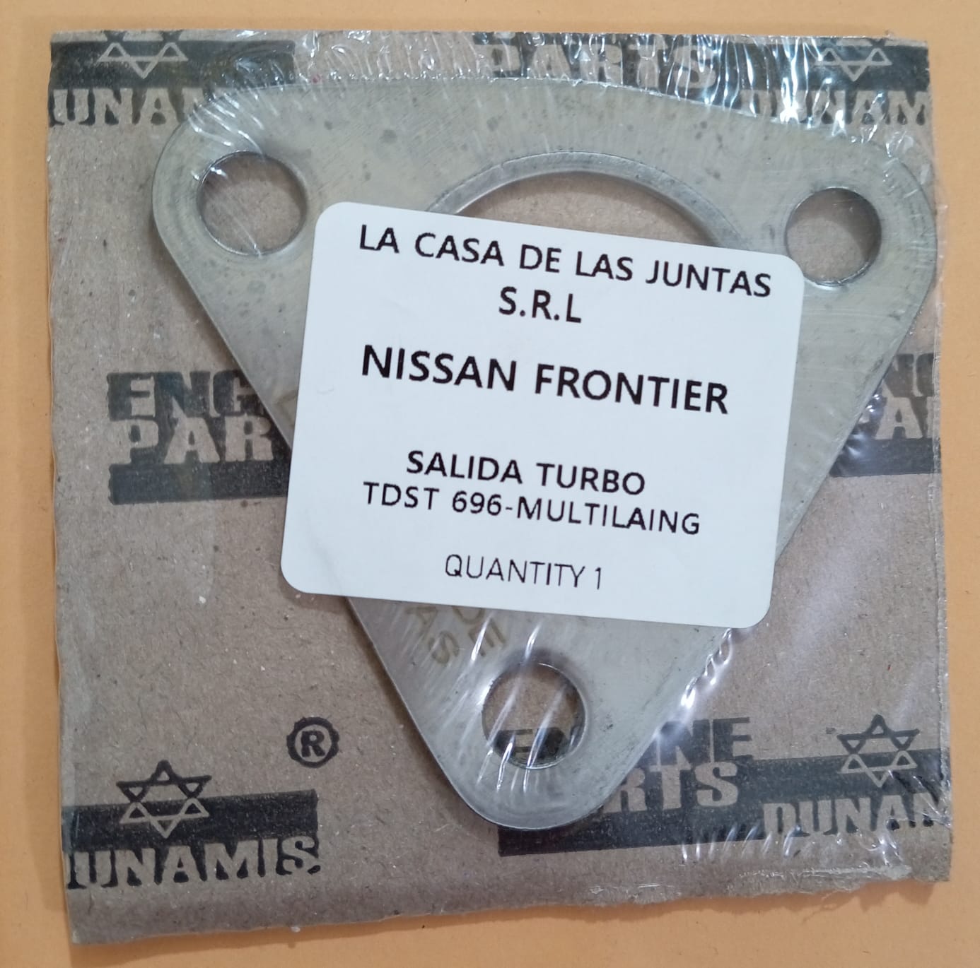 JUNTA DE TURBO NISSAN FRONTIER