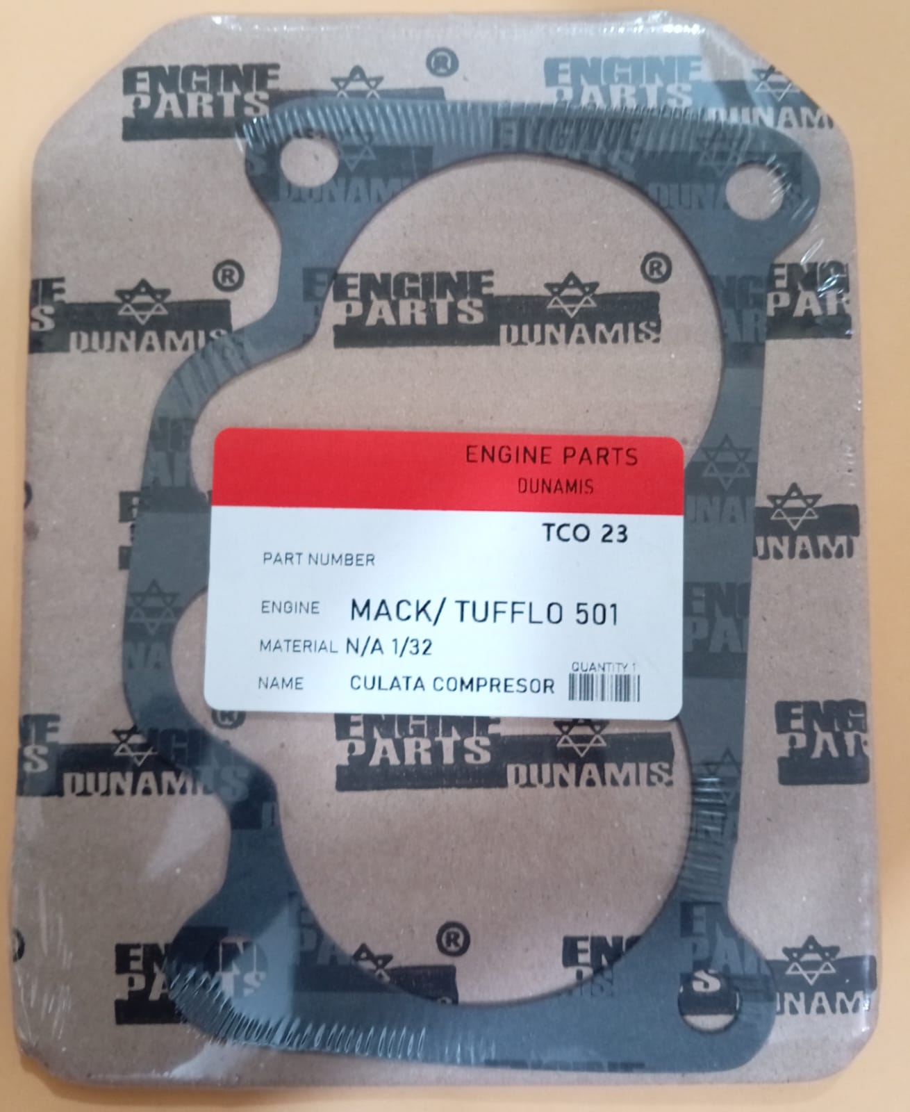 JUNTA DE CULATA COMPRESOR MACK/TUFFLO 501