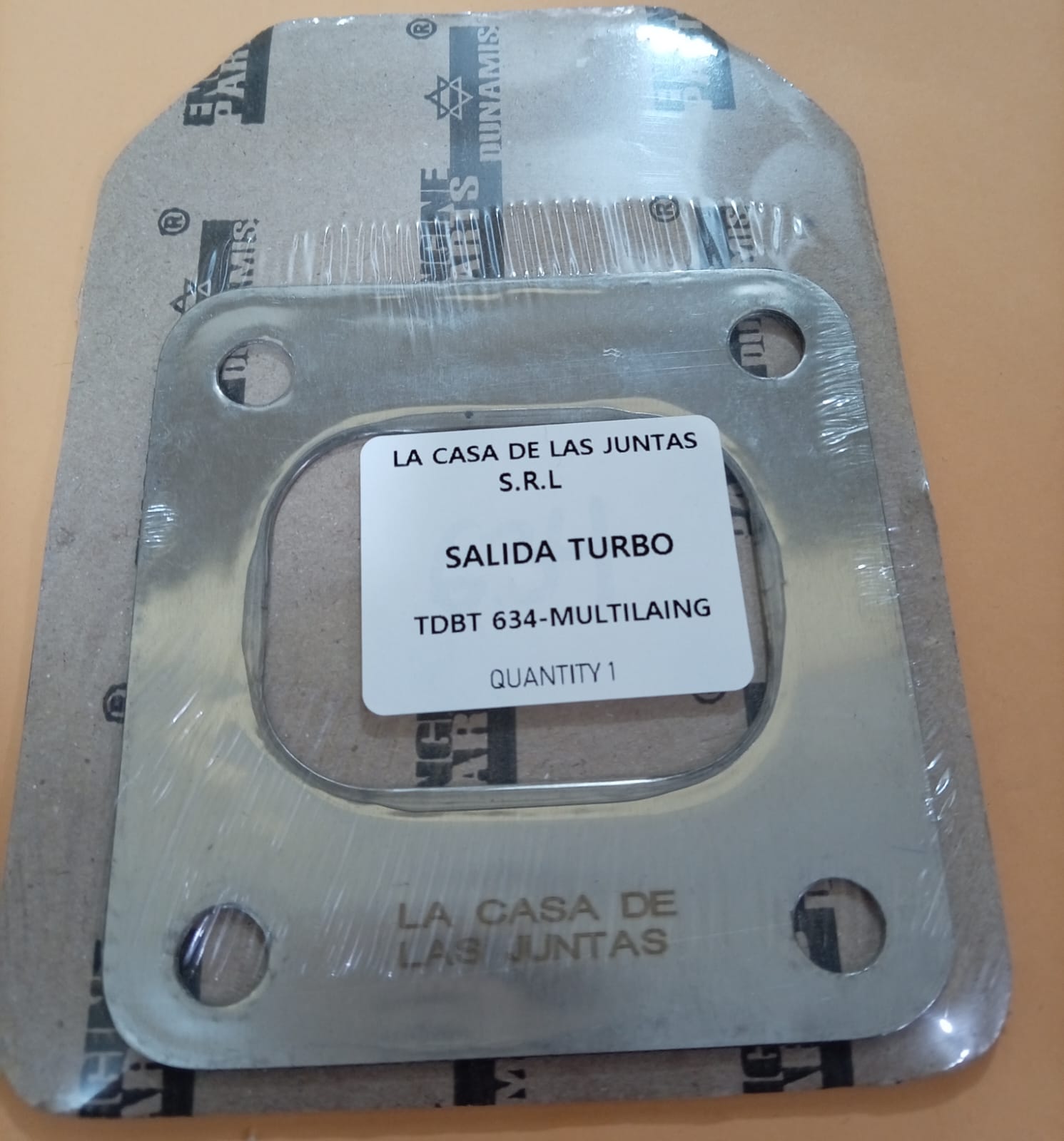 JUNTA DE TURBO SALIDA TURBO