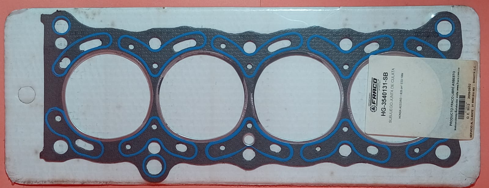 JUNTA DE CULATA HONDA ACCORD ES/ET2