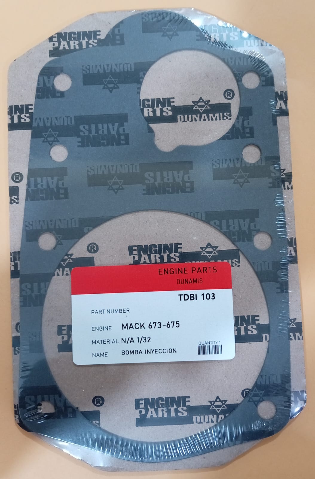 JUNTA DE BOMBA DE INYECCION BOMBA INYECCION MACK