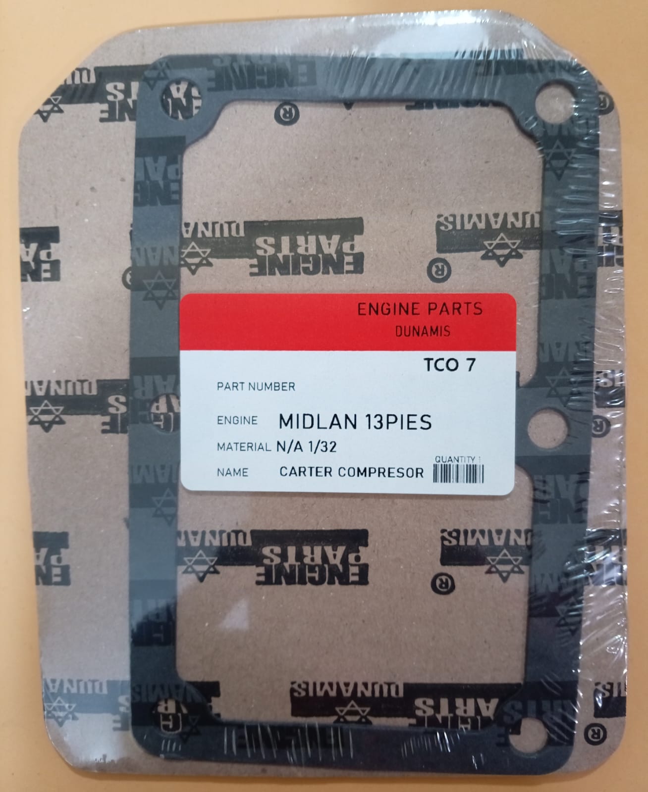 JUNTA DE CRANK COMPRESOR MIDLAN 13 Pies