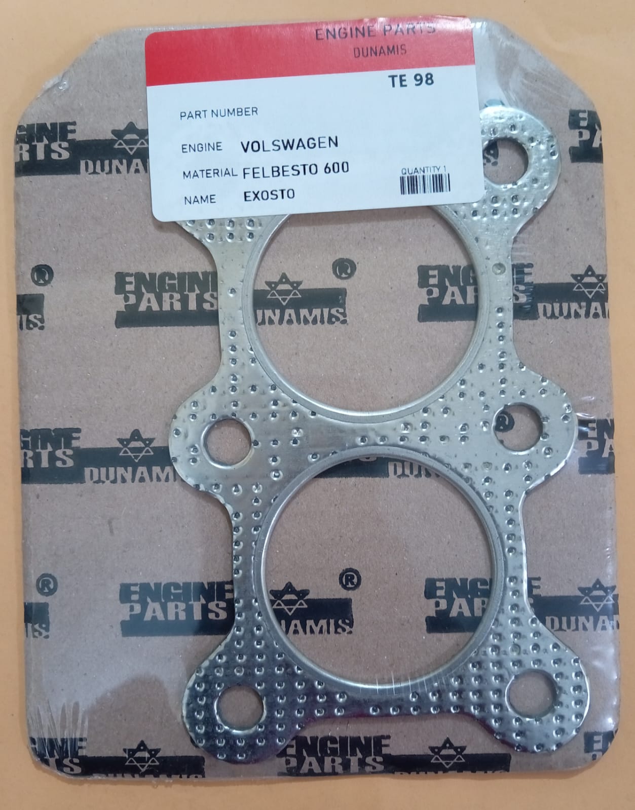 JUNTA DE MUFFLER Emp. Exhosto VOLKSWAGEN