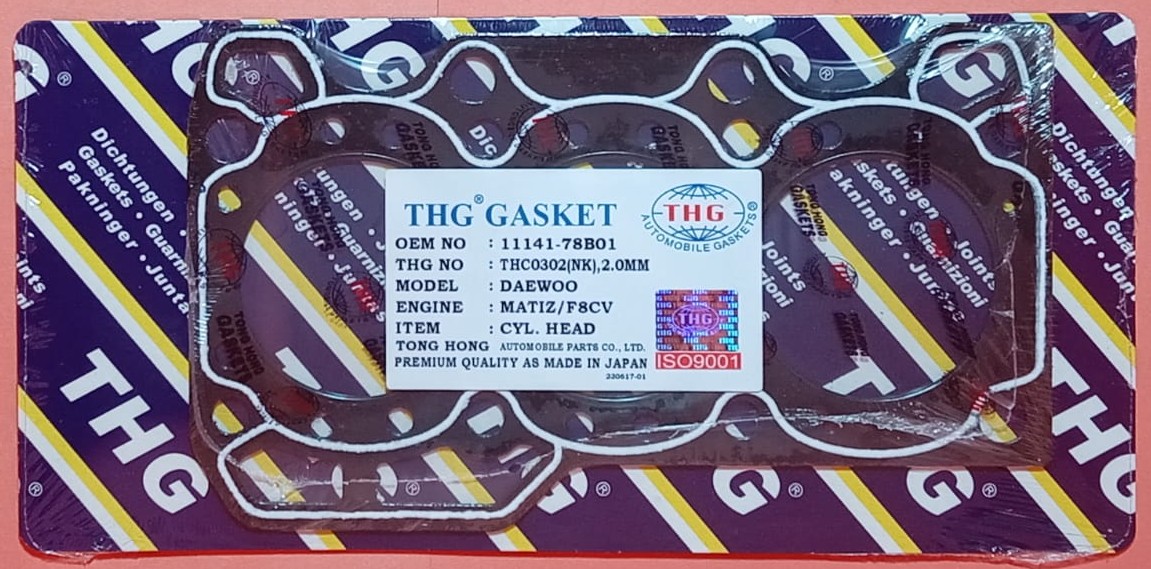 JUNTA DE CULATA DAEWOO SPARK/MATIZ/TICO 96/04 F8CV (2.0MM)