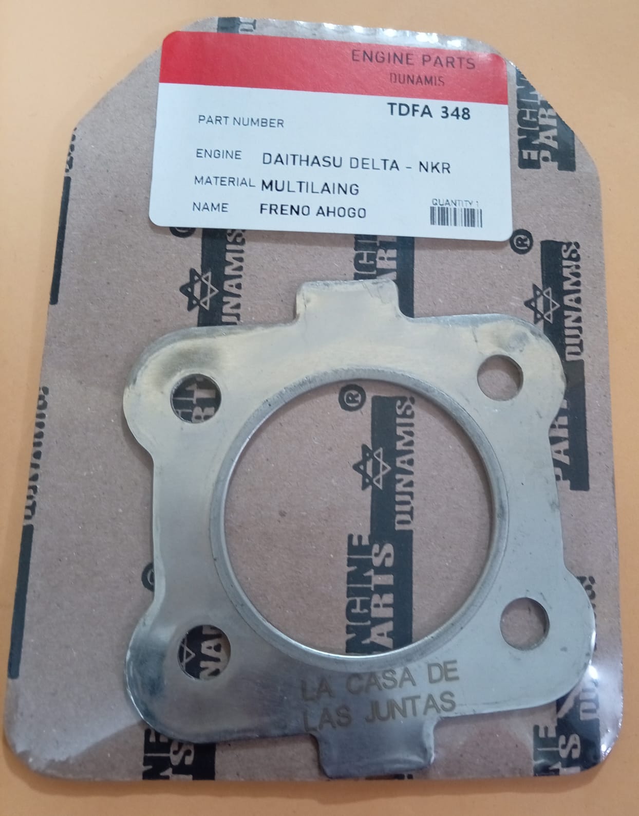 JUNTA DE TURBO FRENO AHOGO DAIHATSU DELTA / NKR ESTRELLA