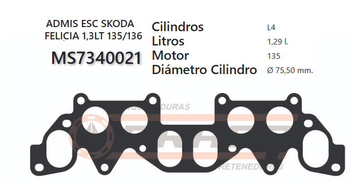 JUNTA DE ADMISION SKODA FELICIA