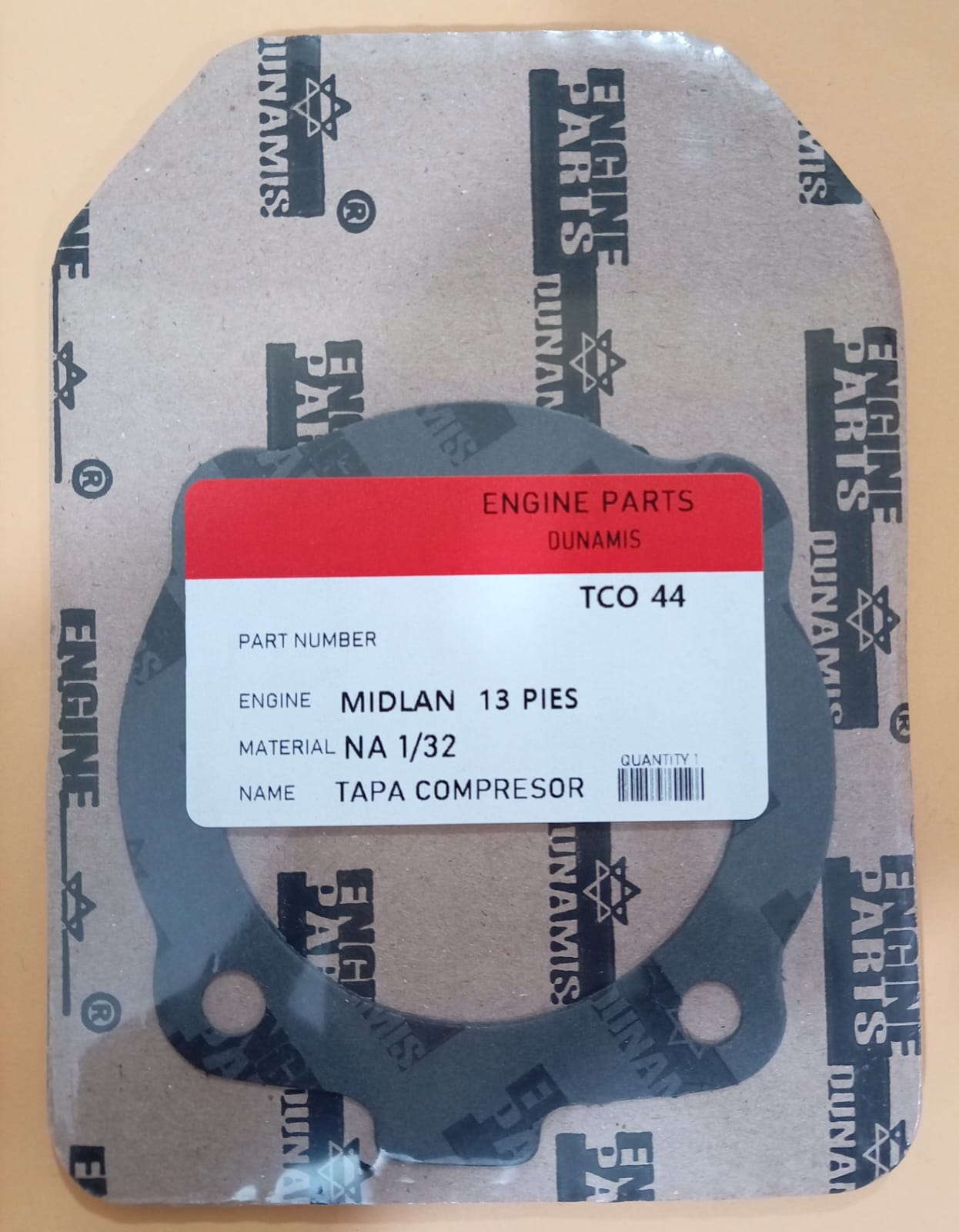 JUNTA DE CULATA COMPRESOR MIDLAN 13 Pies