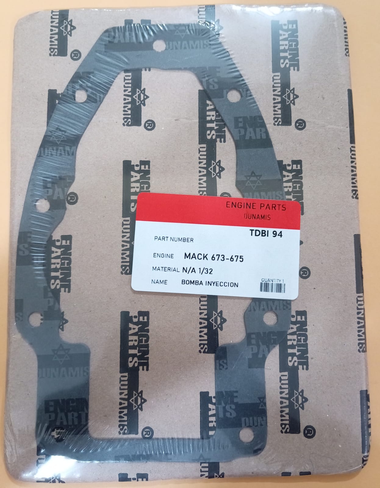 JUNTA DE BOMBA DE INYECCION BOMBA INYECCION MACK 673 - 675