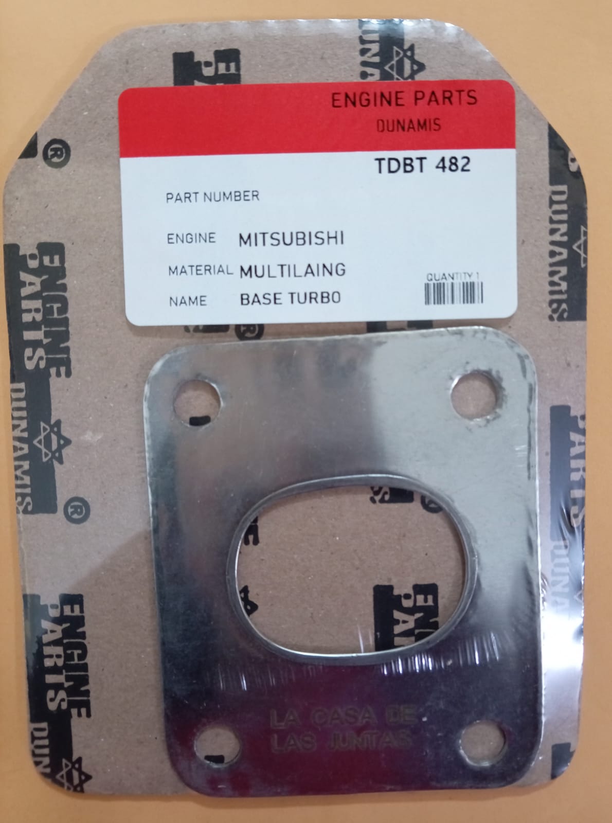 JUNTA DE TURBO BASE TURBO MITSUBISHI