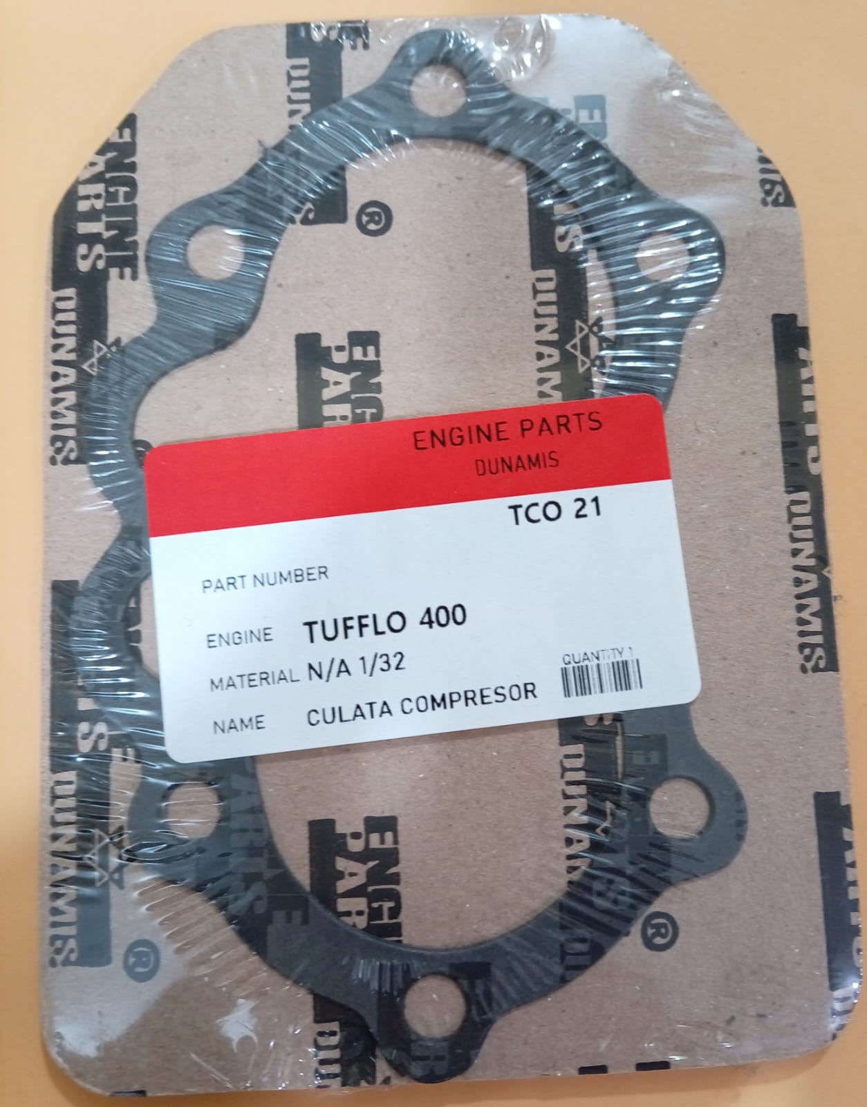 JUNTA DE CULATA COMPRESOR AIRE TUFFLO 400