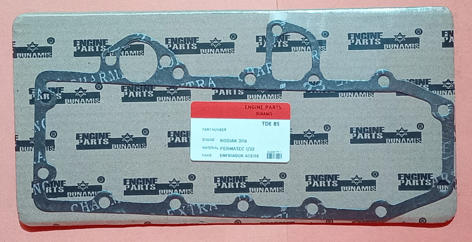 JUNTA DE BOMBA DE ACEITE ENFRIADOR DE ACEITE KODIAK - CATERPILLAR 3116