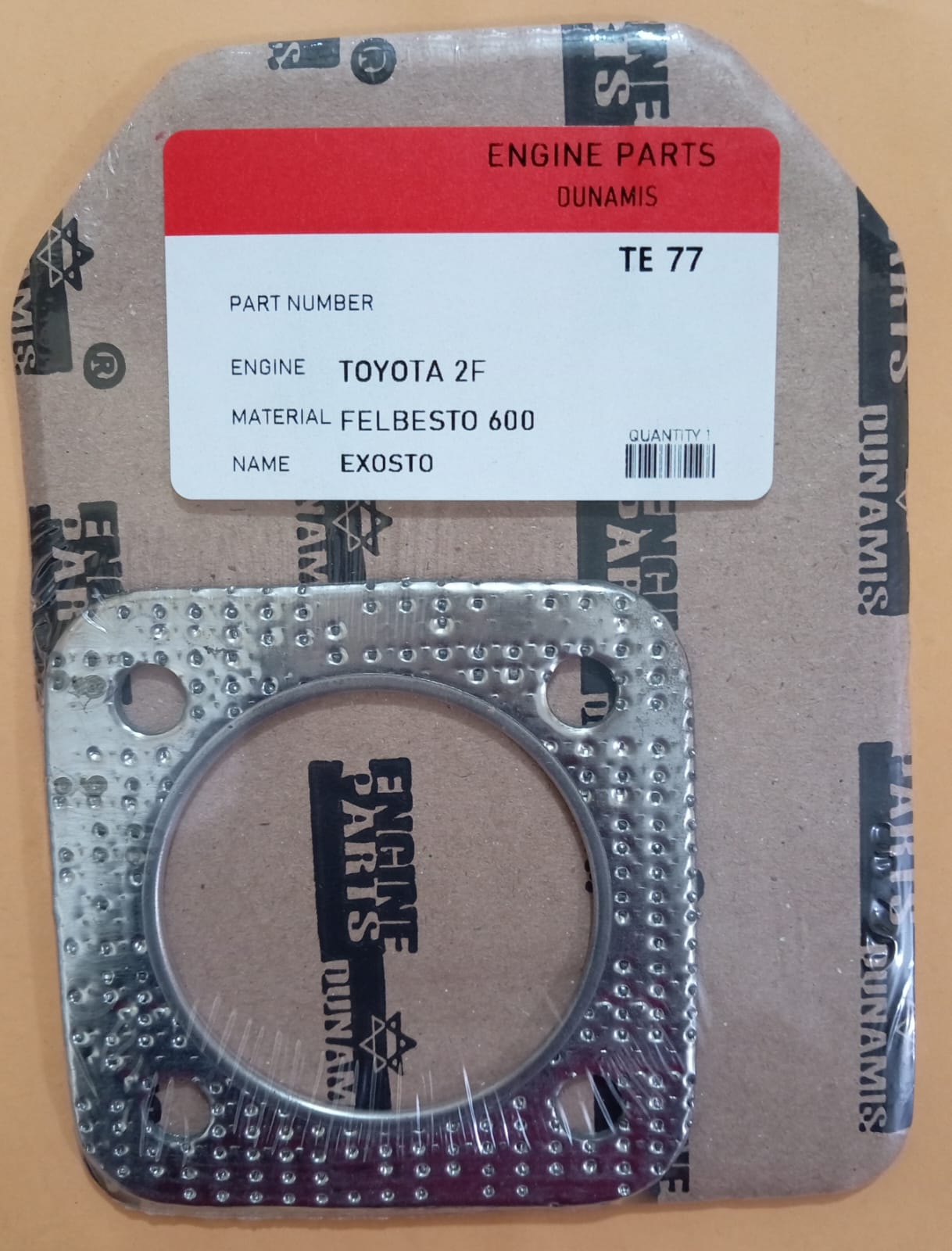 JUNTA DE ESCAPE. TOYOTA 2F (TDST 566)