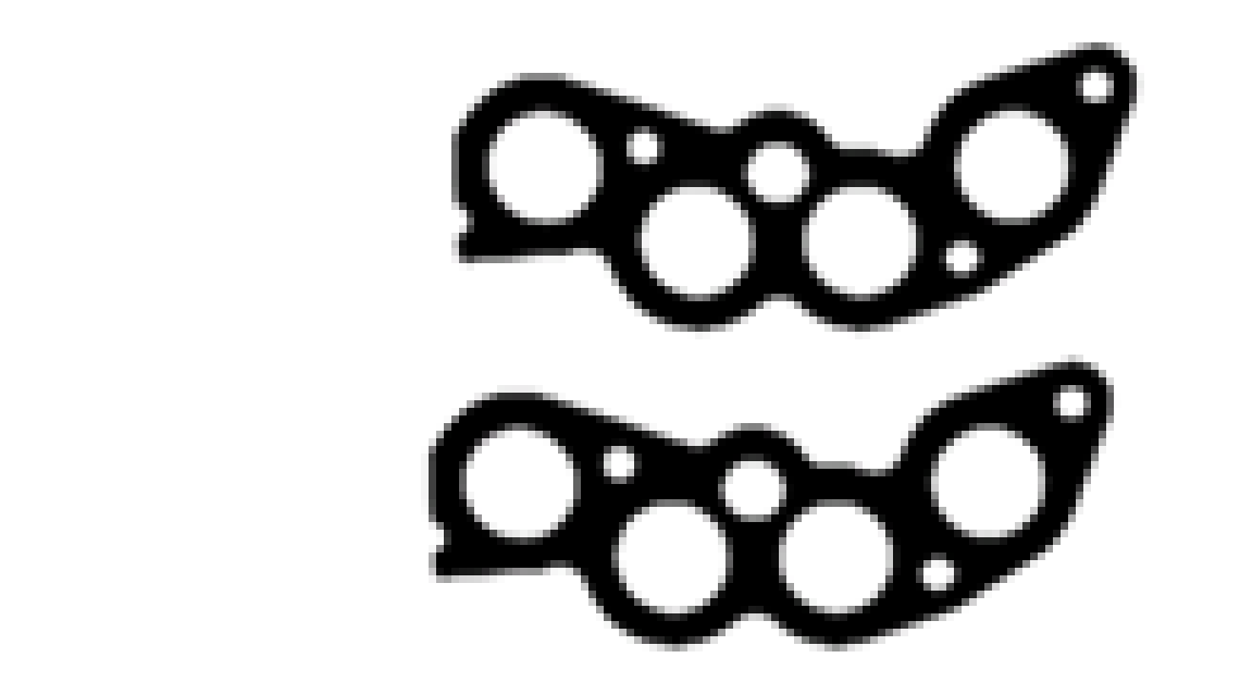 JUNTA DE ESCAPE. FIAT 147 1.0/1.3 (PAR)