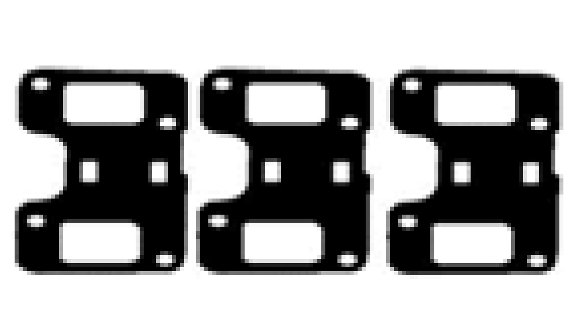 JUNTA DE ESCAPE. CATERPILLAR 3116 (3 und.)