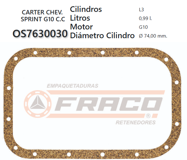 JUNTA DE CRANK SUZUKI FORZA G10 85/88