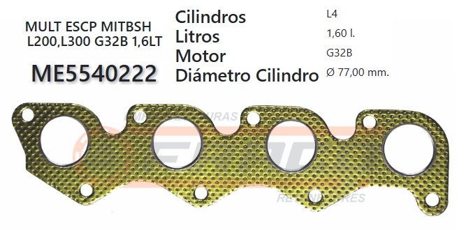 ESCAPE. MITSUBISHI L200 G32B 84/93