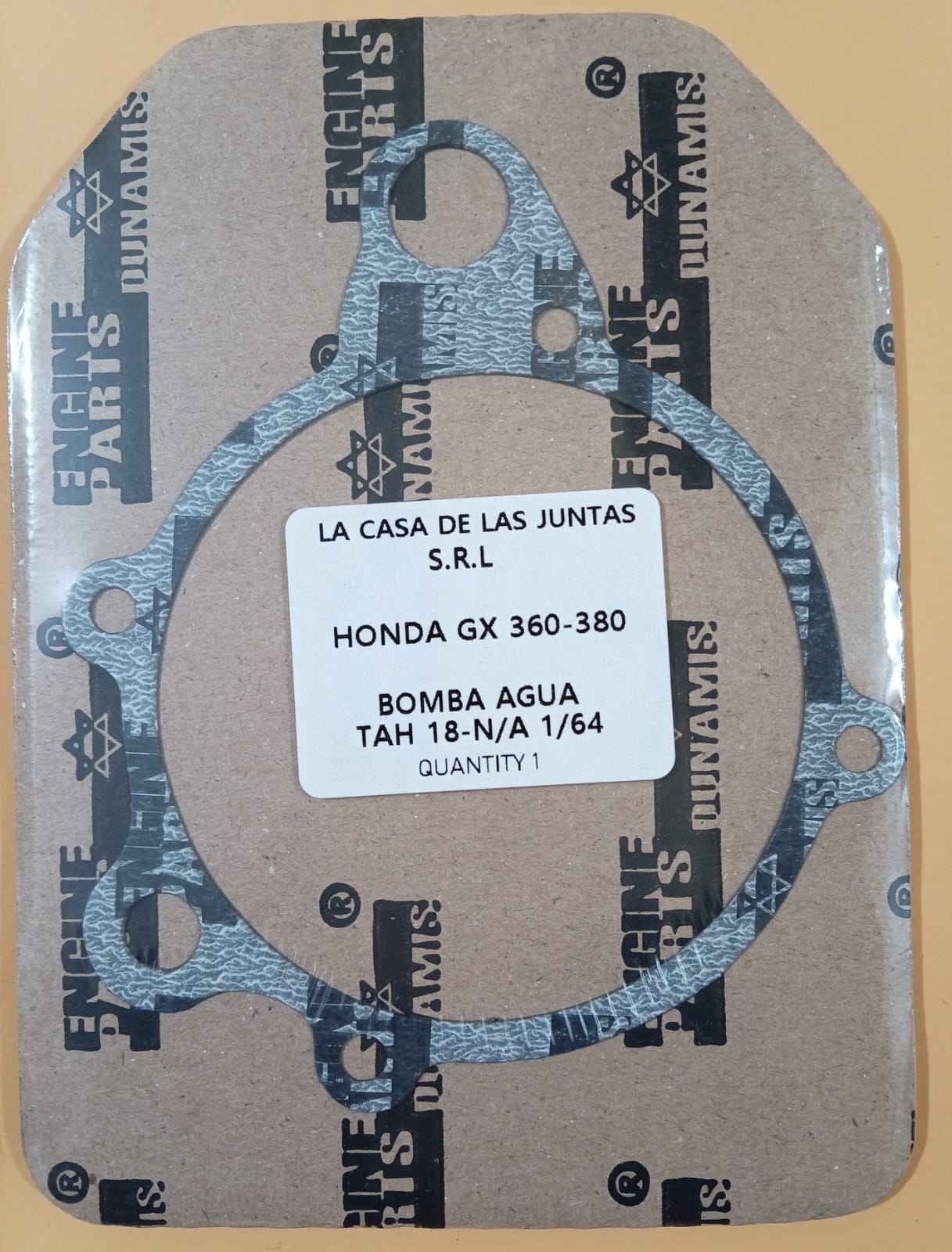 JUNTA DE BYT AGUA HONDA GX 360-380