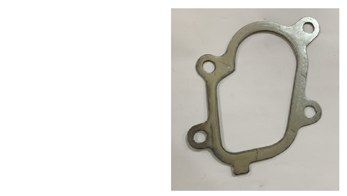 Junta de TURBO FOTON CARACOL FOTON HE 211W (BASE DEL TURBO)