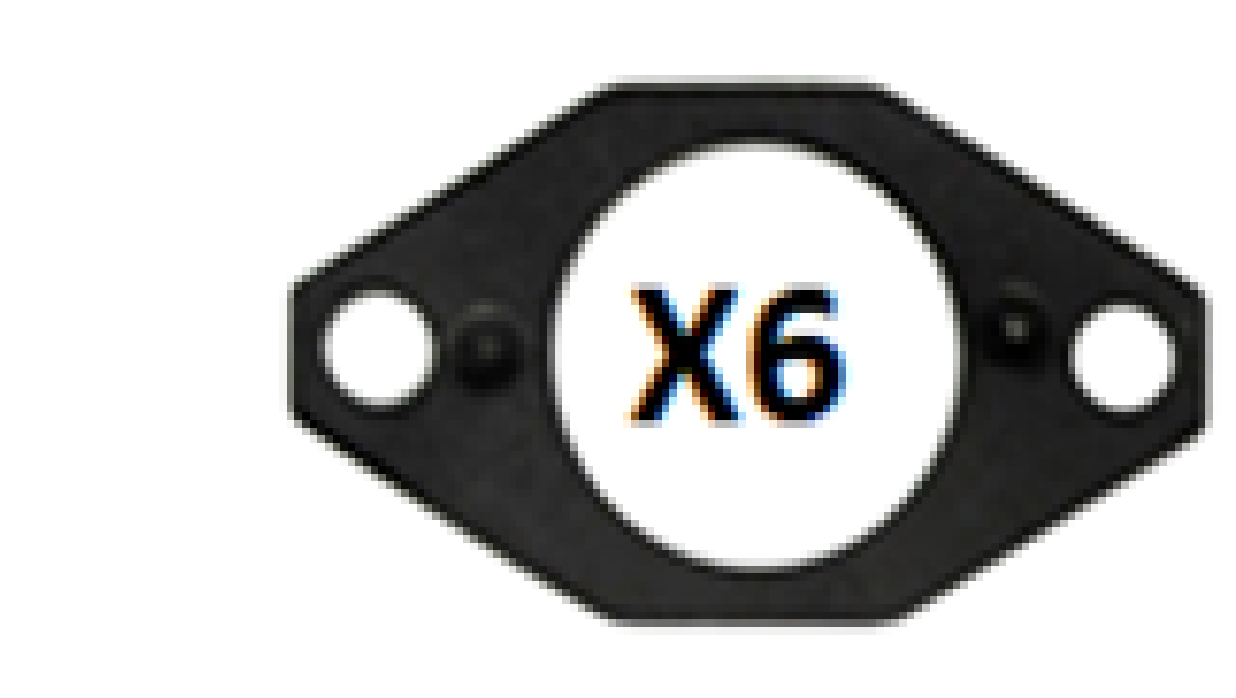 JUNTA DE ESCAPE. INTERNATIONAL DT 360 (6 Piezas)