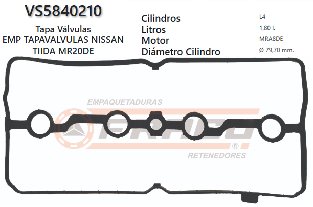 JUNTA DE T/VALVULA RENAULT CLIO, MEGANE, LAGUNA M4R700