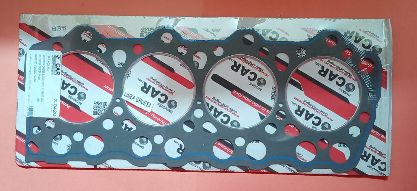 Junta de CULATA MITSUBISHI CANTER/ROSA 4D34/34T 4.0L 89/UP