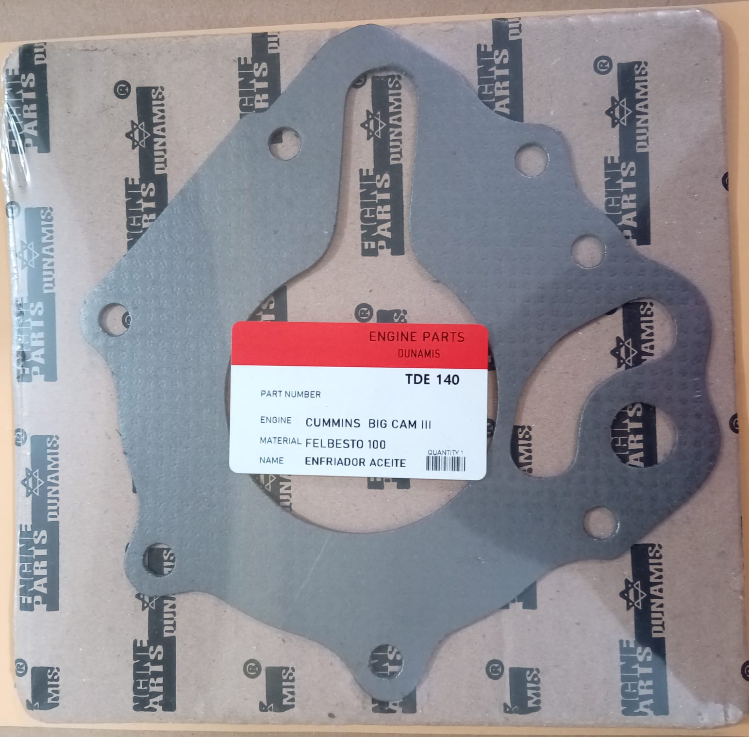 JUNTA DE BOMBA DE ACEITE CUMMINS BIG CAM III