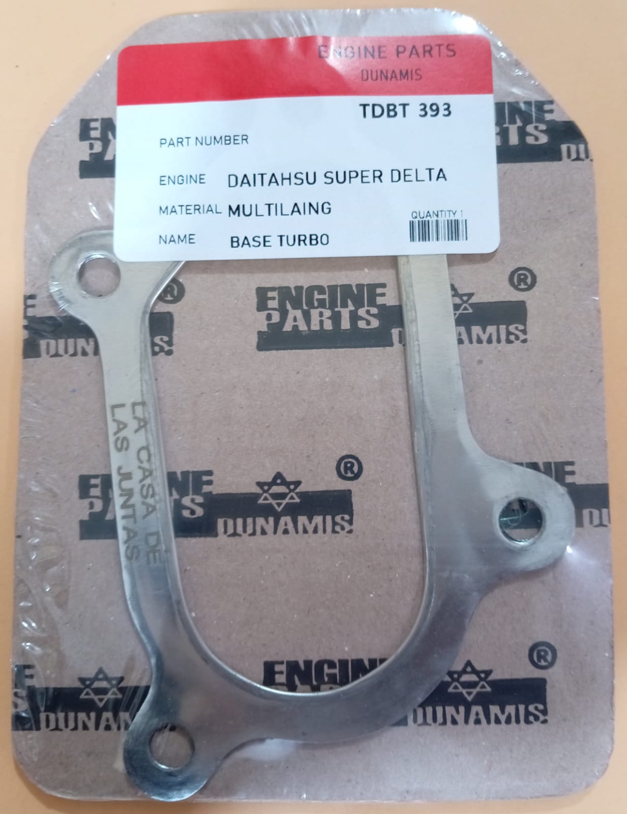 JUNTA DE TURBO DAIHATSU SUPER DELTA