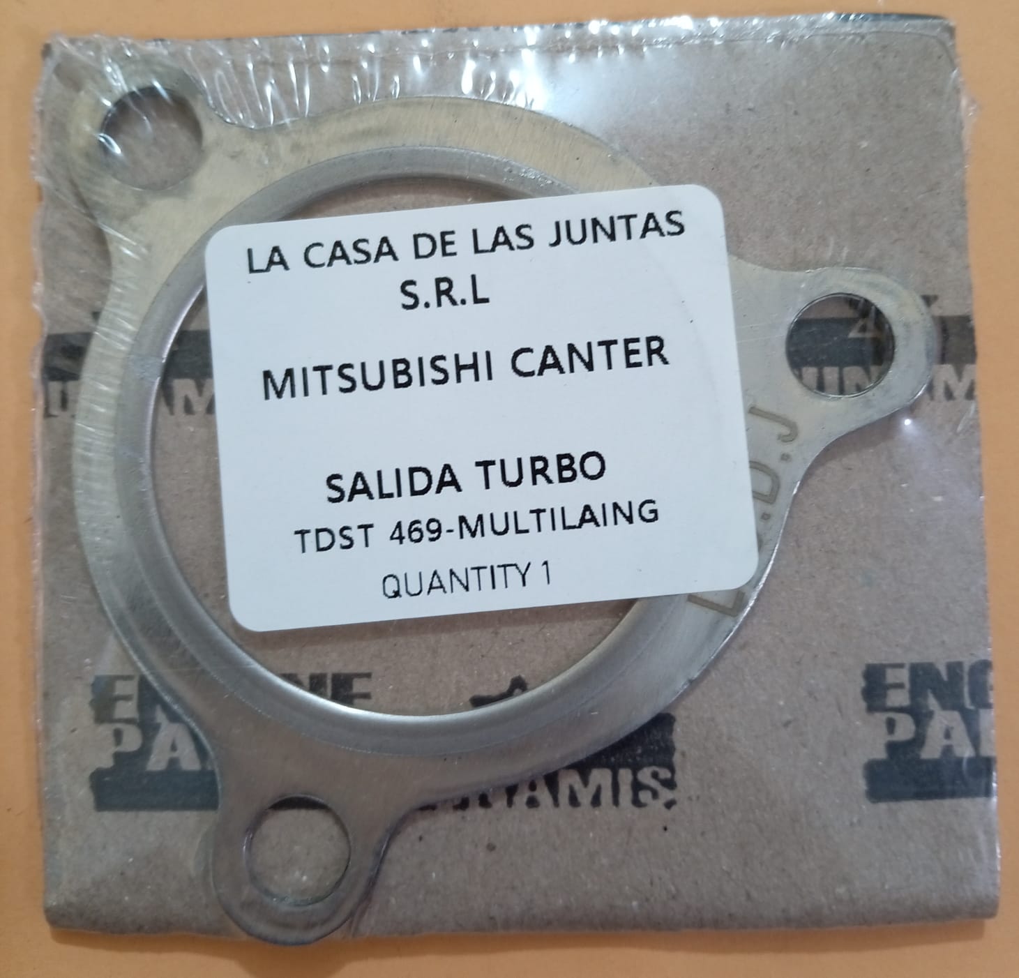 JUNTA DE TURBO Emp. Salida Turbo MITSUBISHI