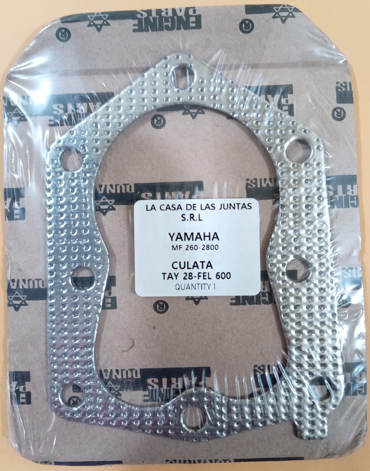 JUNTA DE CULATA YAMAHA MF 260 - 2800