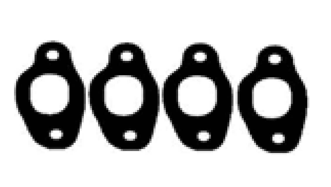 JUNTA DE ESCAPE. VOLKSWAGEN GOLF/JETTA 84/87 1800cc (4 und)