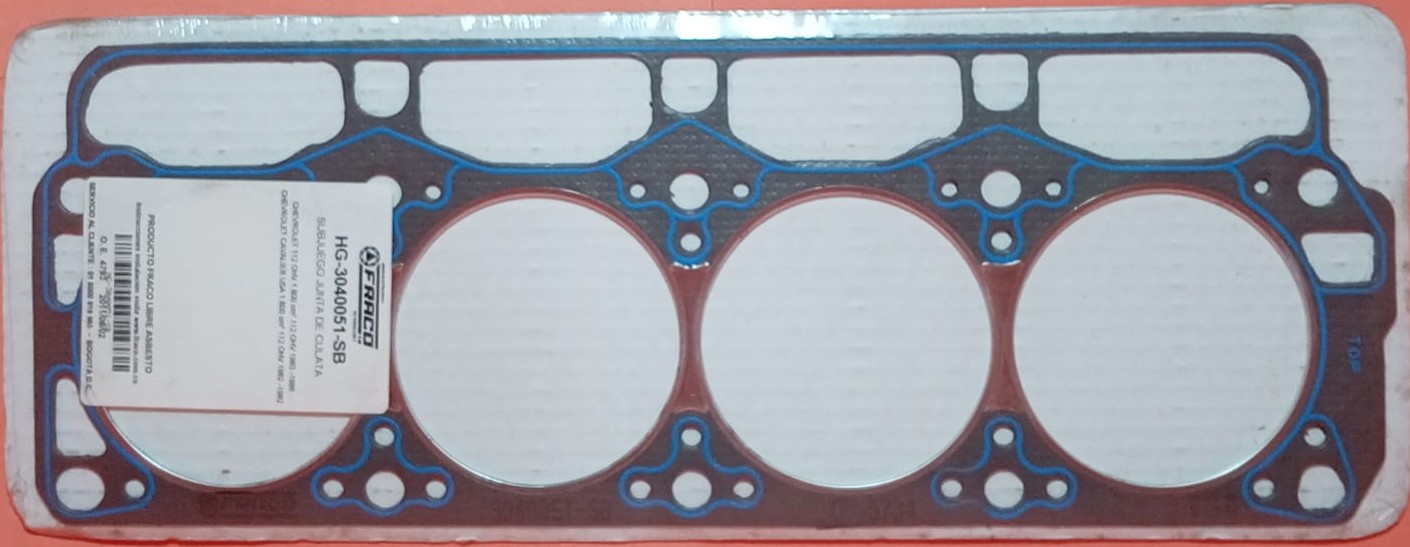 JUNTA DE CULATA CHEVROLET 112-121 OVh 1.8/ PONTIAC J-2000 1.9