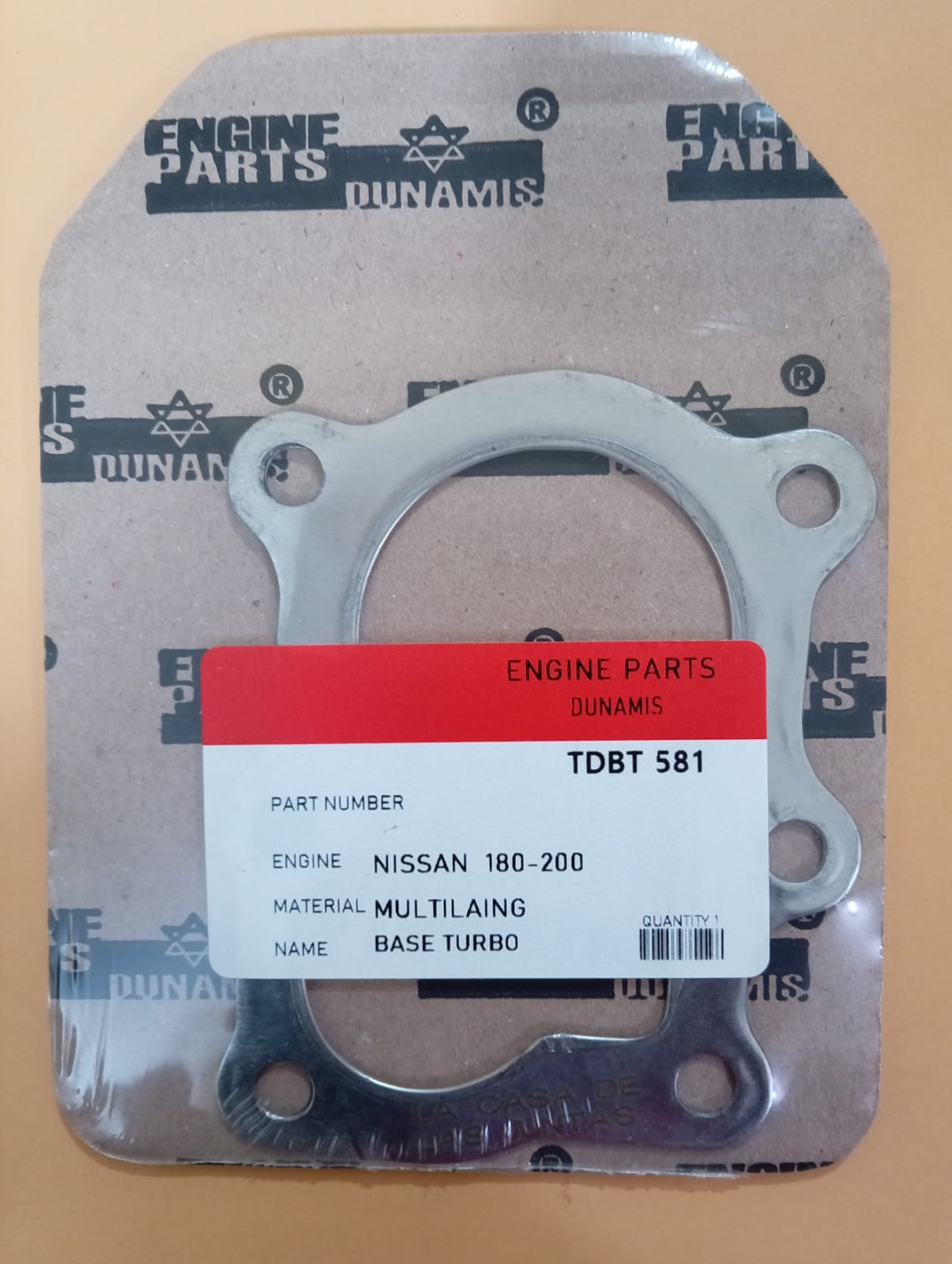 JUNTA DE TURBO NISSAN 180-200