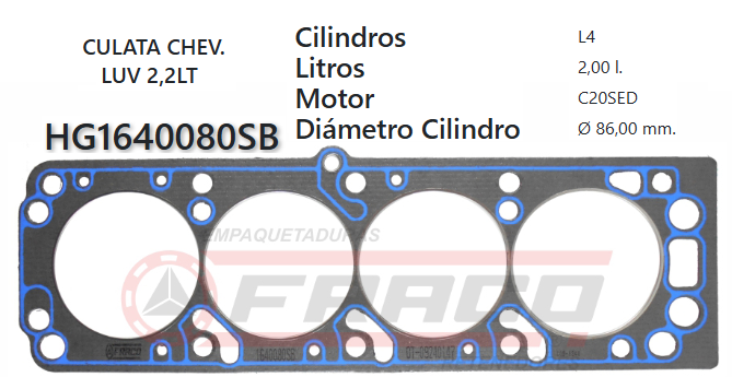 JUNTA DE CULATA DAEWOO ESPERO / RACER C20LE 2.0 89/99