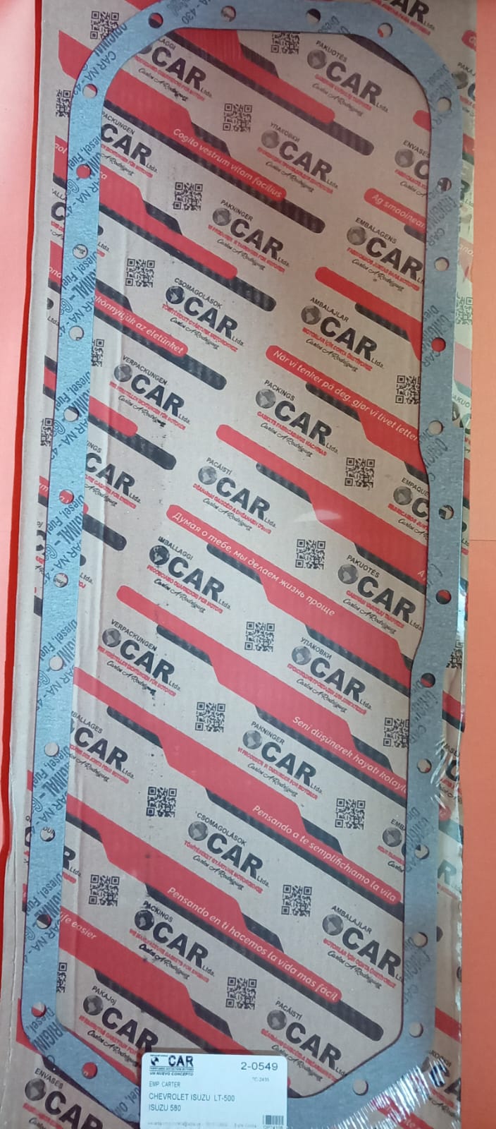 Junta de CRANK ISUZU DIESEL 6BB1, 5.8L
