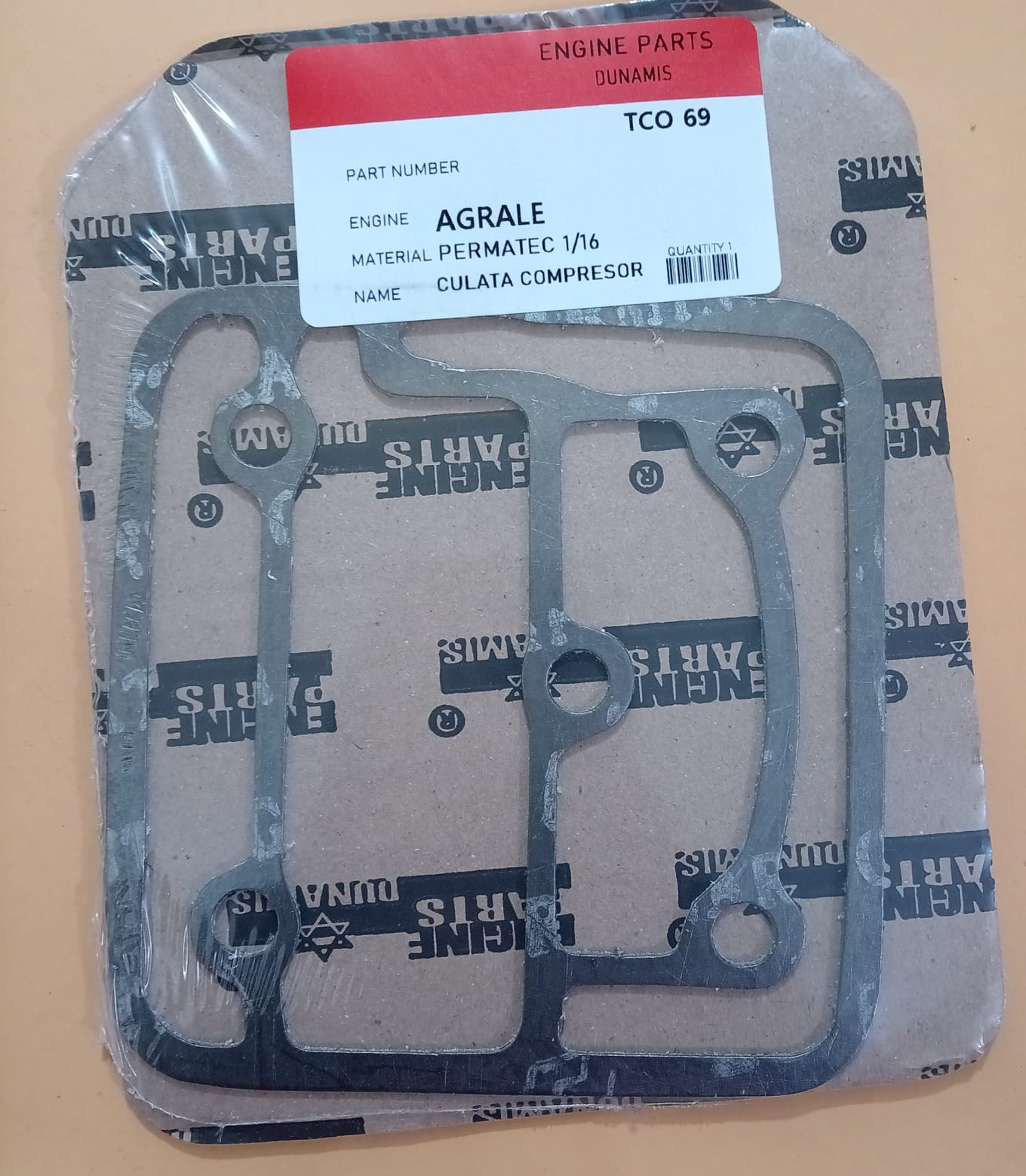 JUNTA DE CULATA COMPRESOR AGRALE MW NUEVO