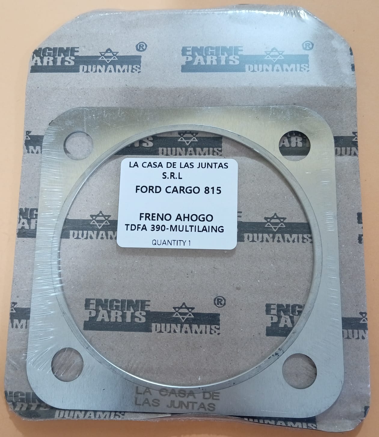Junta de TURBO FORD CARGO 815 - CUMMINS 4 BT