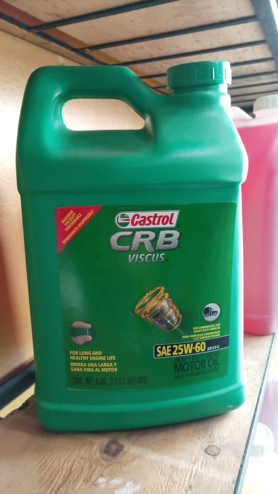 CASTROL CRB VISCUS 25W60 GALON 2.5